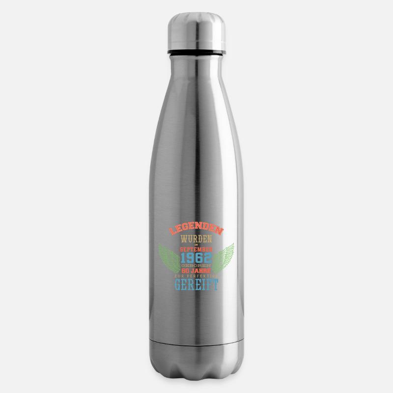 September 1962 - 60. Geburtstag Geschenk. Awesome. - Isolierflasche - Lightsilver