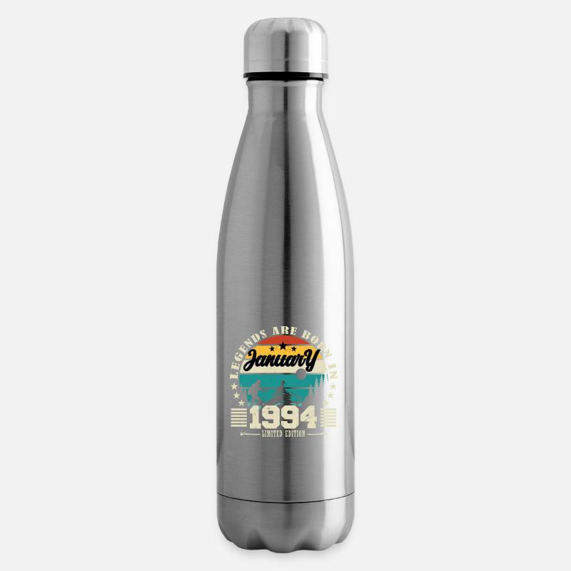 Januar 1994. Geburtstagsgeschenk Januar 1994. - Isolierflasche - Lightsilver