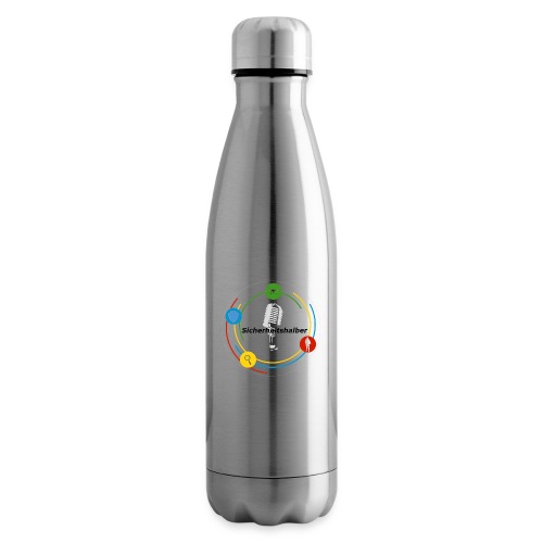 Sicherheitshalber Logo - Isolierflasche