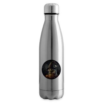 Halloween Häschen - Isolierflasche - Lightsilver - Rechts