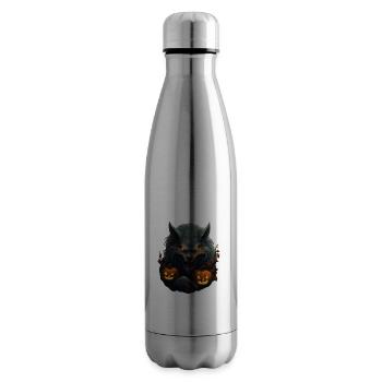 Werwolf Halloween - Isolierflasche - Lightsilver - Rechts