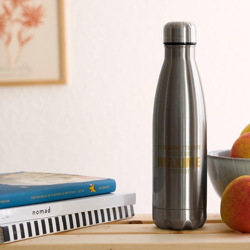 Wenn Maxime dich nervt, sei dir bewusst, dass Maxime sich einen Dreck darum schert Isolierflasche