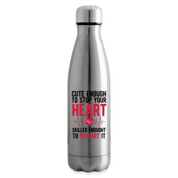 Krankenschwester - Isolierflasche - Lightsilver - Rechts