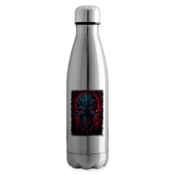 Gift Idea Dead Funny Balloons Quote - Insulated Water Bottle - silver - Right