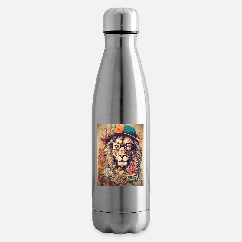 animal style - Bouteille isotherme - argent clair