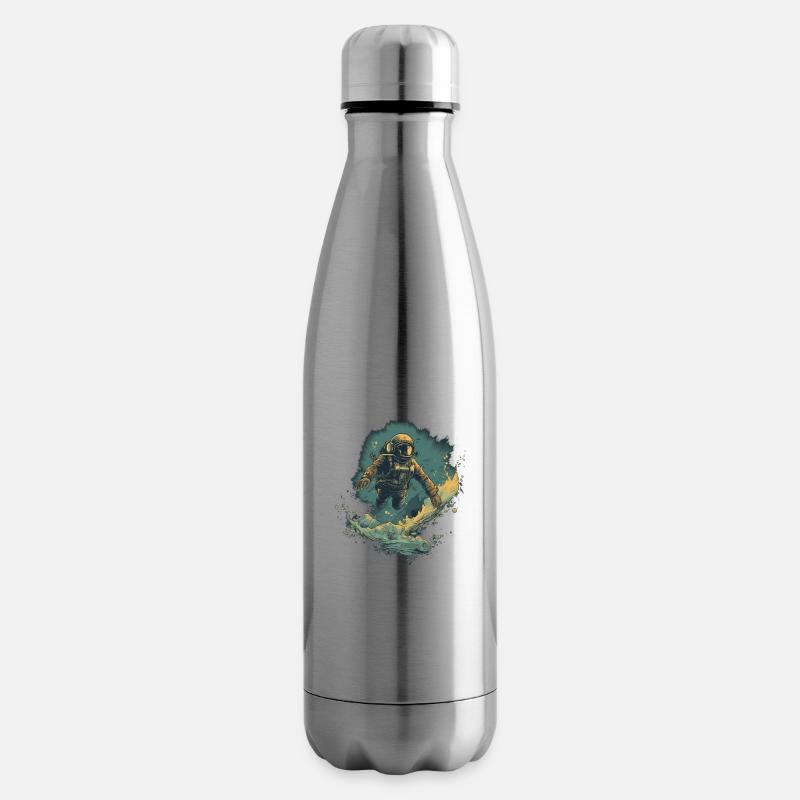 Taucher - Isolierflasche - Lightsilver