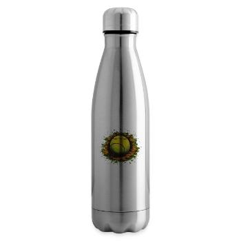 Tennis ball - Insulated Water Bottle - silver - Right