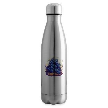Blaubeere - Isolierflasche - Lightsilver - Rechts