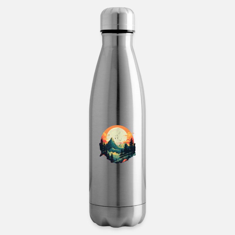 Landschaft - Isolierflasche - Lightsilver