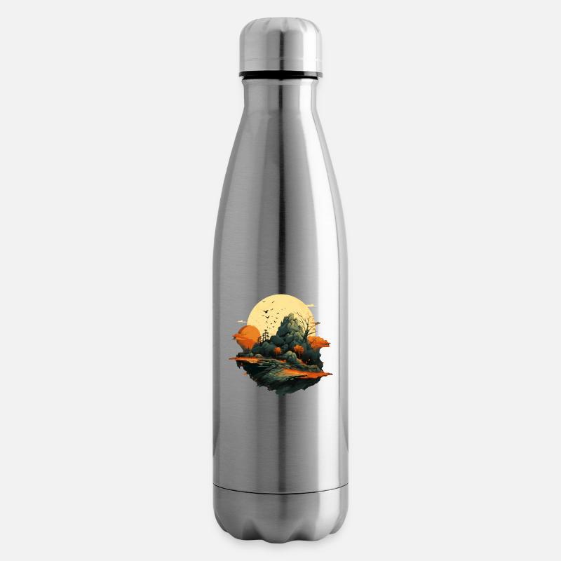 Landschaft - Isolierflasche - Lightsilver