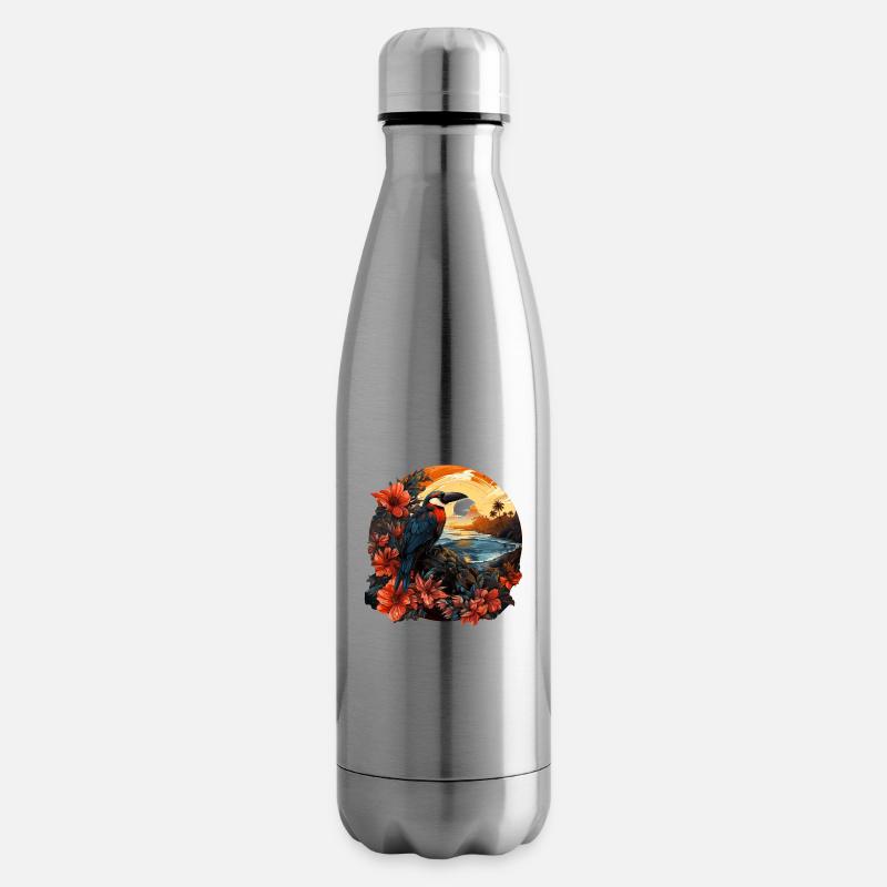 Tropisch - Isolierflasche - Lightsilver
