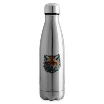 Fuchs - Illustration - Isolierflasche - Lightsilver - Rechts
