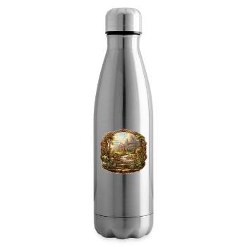 Landschaft - Illustration - Isolierflasche - Lightsilver - Rechts