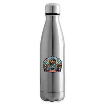 GrillMaster - Grill Illustration - Isolierflasche - Lightsilver - Rechts