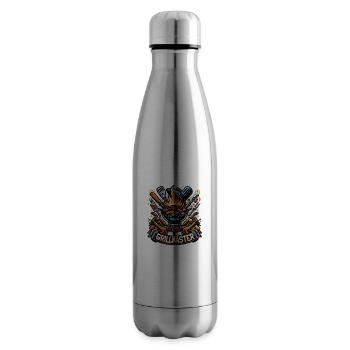 GrillMaster - Grill Illustration - Isolierflasche - Lightsilver - Rechts