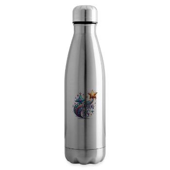 Dream Big - Sternschnuppe Illustration - Isolierflasche - Lightsilver - Rechts