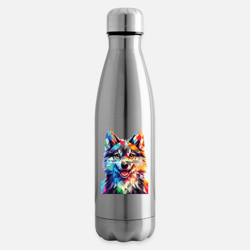 Polygon Wolf - Isolierflasche - Lightsilver