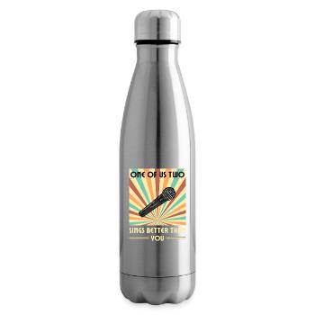 Einer Von Uns Beiden Singt Besser Als Du - Isolierflasche - Lightsilver - Rechts