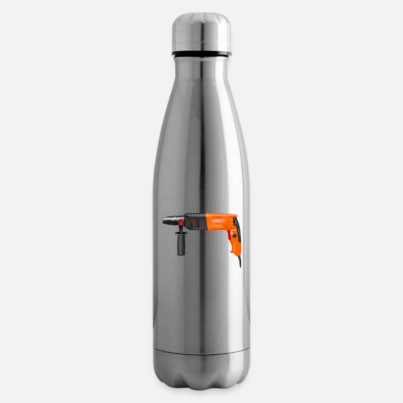 Bohrmaschine - Isolierflasche - Lightsilver
