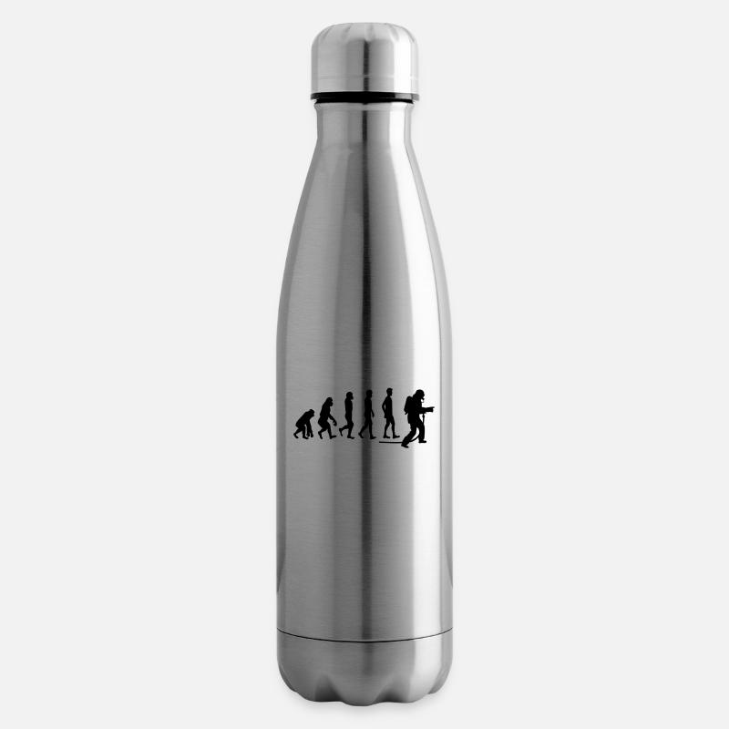 evolution feuerwehr1 - Isolierflasche - Lightsilver