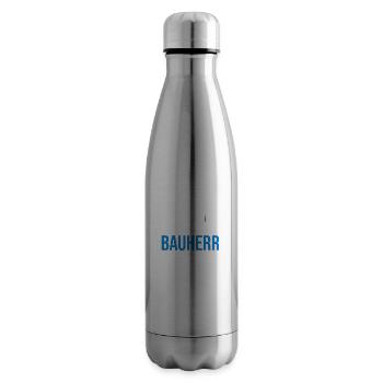 Eigenheim Hausbau Bauherr Richtfest 2023 - Isolierflasche - Lightsilver - Rechts
