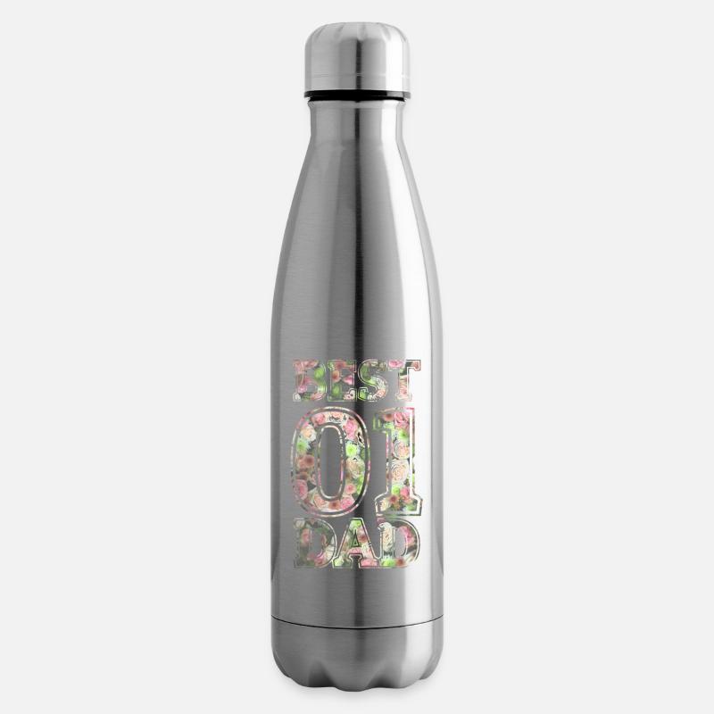 Best Dad - Isolierflasche - Lightsilver