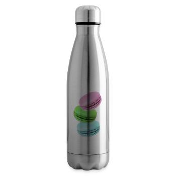 Macarons - Insulated Water Bottle - silver - Right