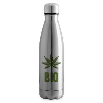 Cannabis Bio - Insulated Water Bottle - silver - Right