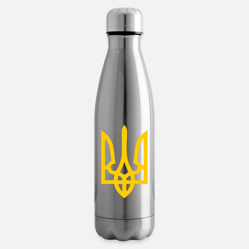 Ukraine - Isolierflasche - Lightsilver