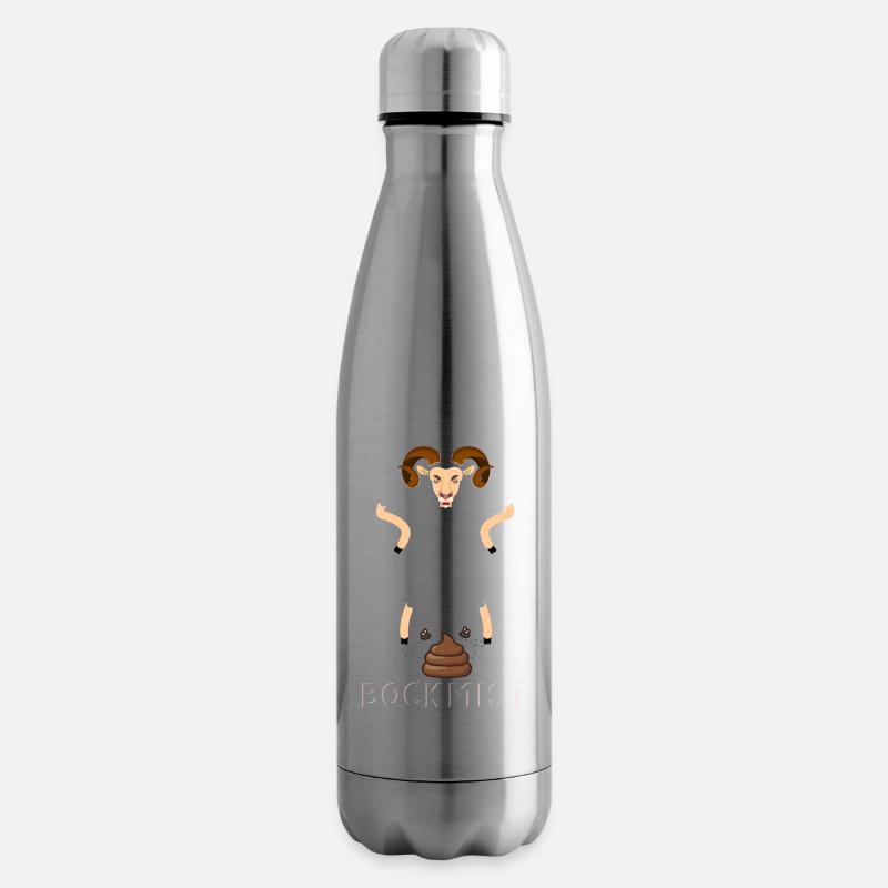 Bockmist - Insulated Water Bottle - silver