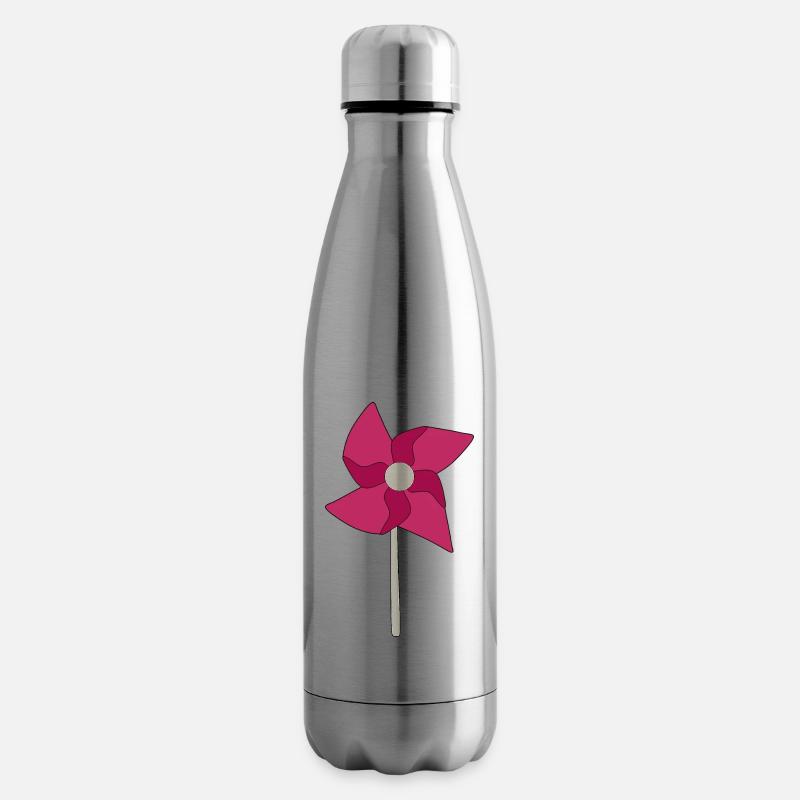 Windrad Windräder - Isolierflasche - Lightsilver