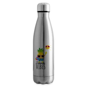 Summer Vibes - Isolierflasche - Lightsilver - Rechts