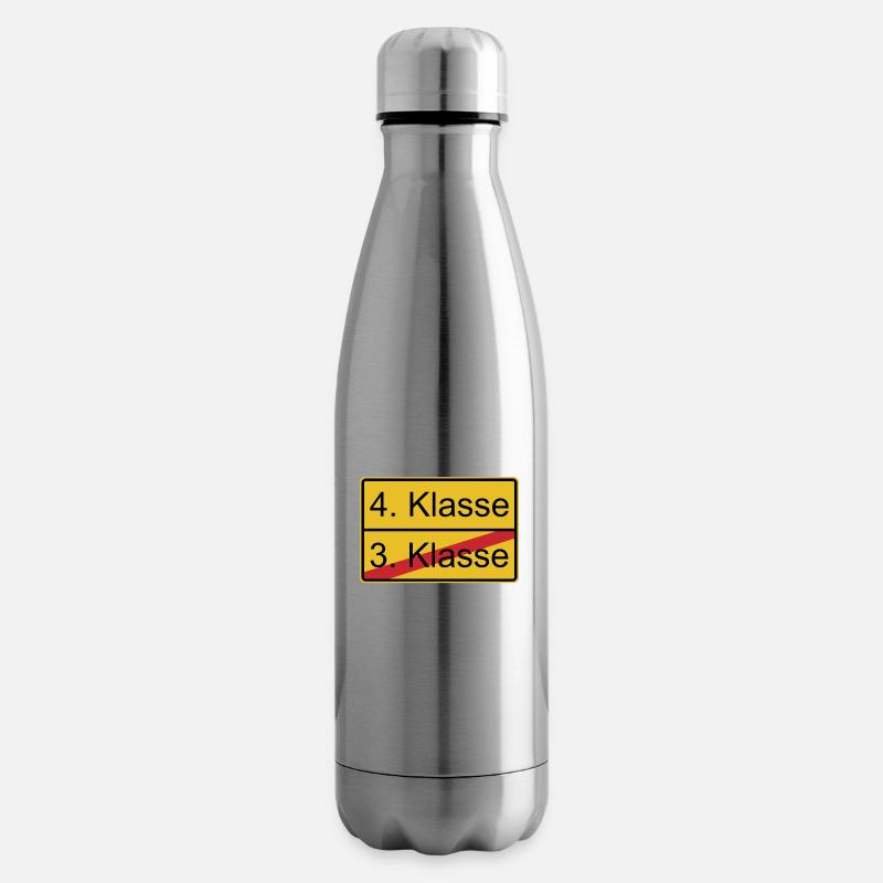 4. Klasse nicht 3. Klasse - Isolierflasche - Lightsilver