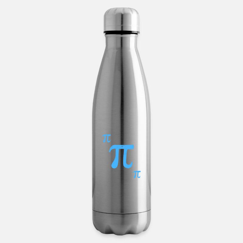 Math Pi me rend heureux Pi - Bouteille isotherme - argent clair