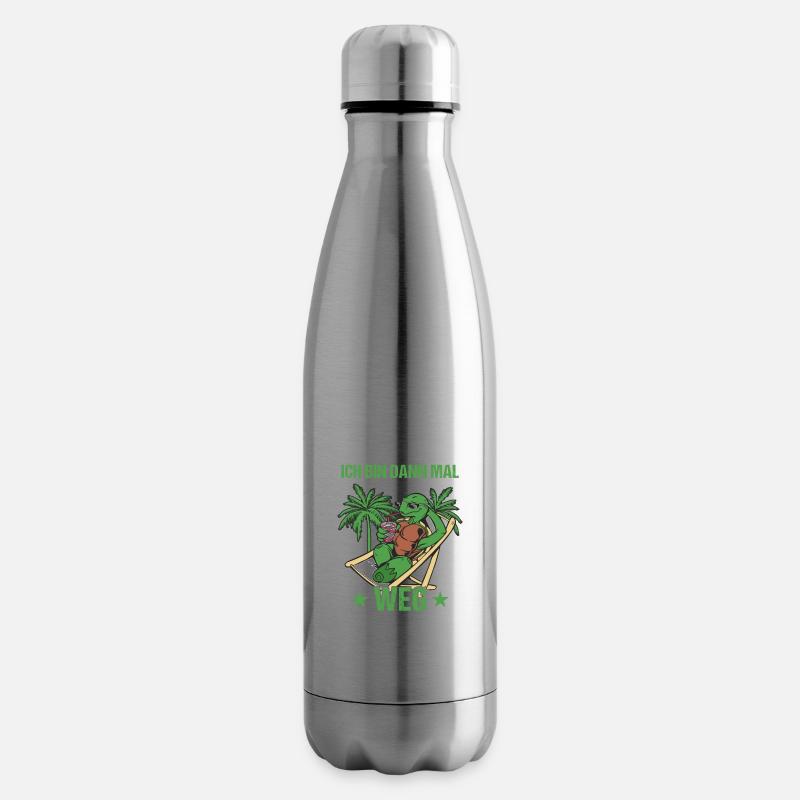 Pensionierung Rentnerin Ich Bin Dann Mal Weg Rente - Isolierflasche - Lightsilver