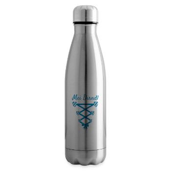 Volksfest Mei Dirndl Is In Da Wäsch Dirndl Ersatz - Isolierflasche - Lightsilver - Rechts
