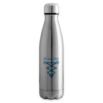 Volksfest Wo Zum Deifi Is Mei Dirndl Dirndl Ersatz - Isolierflasche - Lightsilver - Rechts