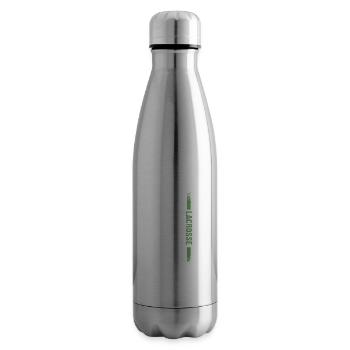 Sport Us Flag Lacrosse - Insulated Water Bottle - silver - Right
