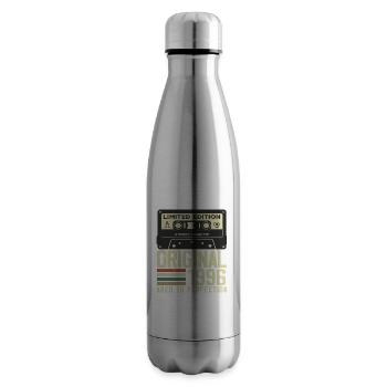 28. Jubiläumsgeschenk im Retro-Stil 1996 - Isolierflasche - Lightsilver - Rechts