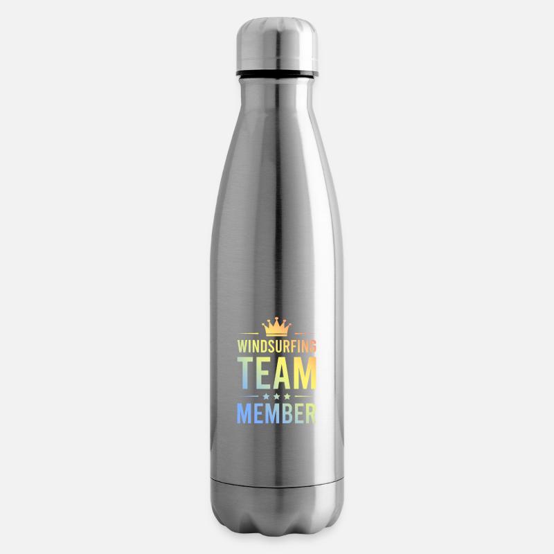 Windsurfing Team Bunt - Isolierflasche - Lightsilver
