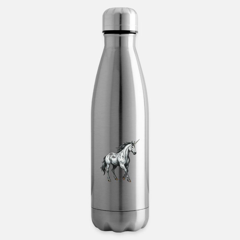 Einhorn Tier - Isolierflasche - Lightsilver