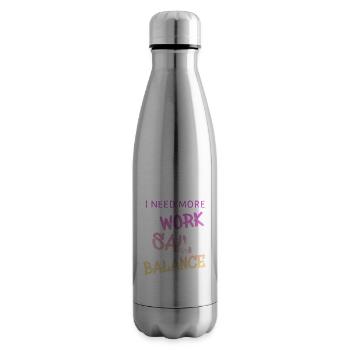 i need more work sail balance - Isolierflasche - Lightsilver - Rechts