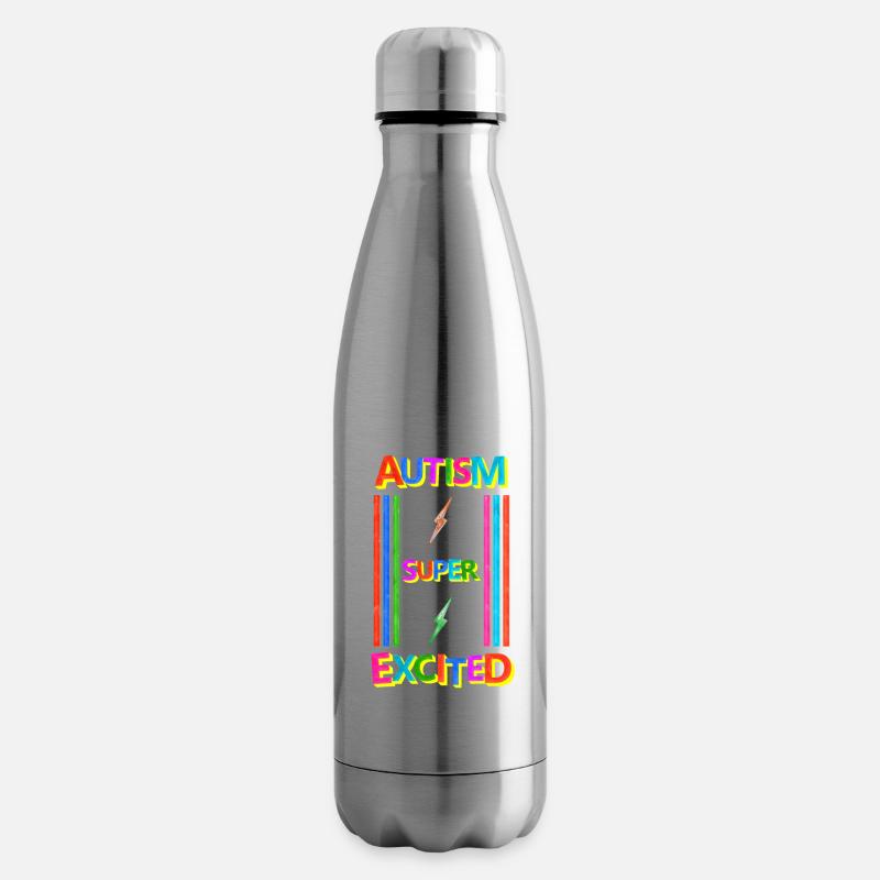 Autismus - Isolierflasche - Lightsilver