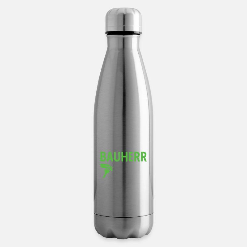 Stolzer Bauherr Bauleiter 2023 - Isolierflasche - Lightsilver