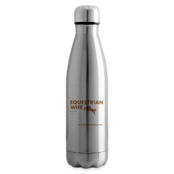 Sport Femme Définition Équestre - Bouteille isotherme - argent clair - Droite