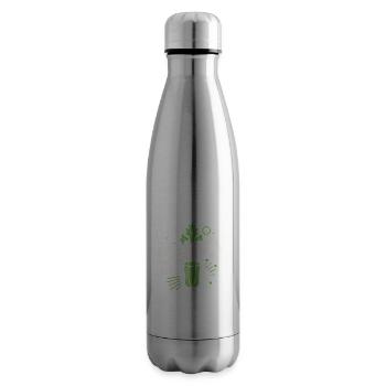 Powered by Selleriesaft - Isolierflasche - Lightsilver - Rechts
