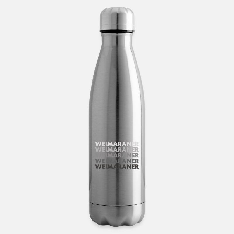 Weimaraner - Isolierflasche - Lightsilver