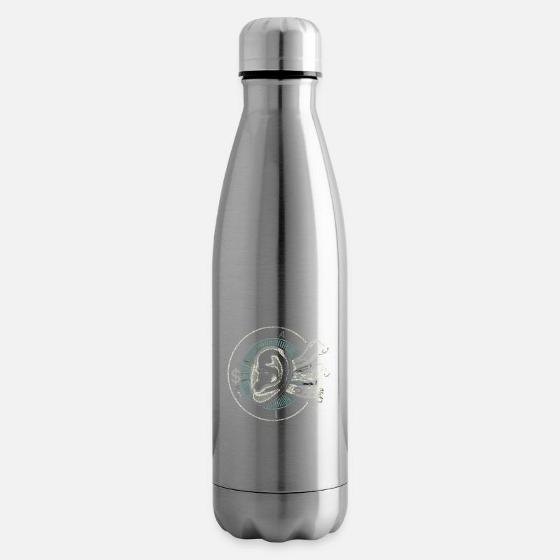 Ich höre ständig Rechnungen - Isolierflasche - Lightsilver