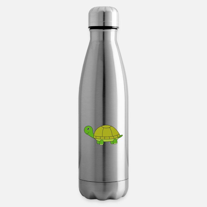 Schildkröte - Isolierflasche - Lightsilver