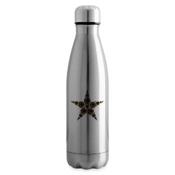 Star made of screws - Insulated Water Bottle - silver - Right